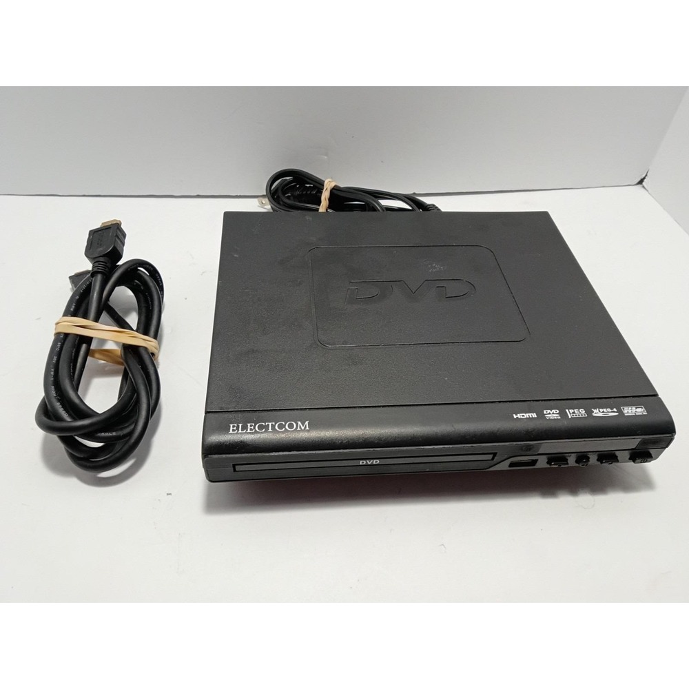 ELECTCOM PRO Region-Free DVD Player for TV with HDMI/RCA Compact DVD/CD w remote